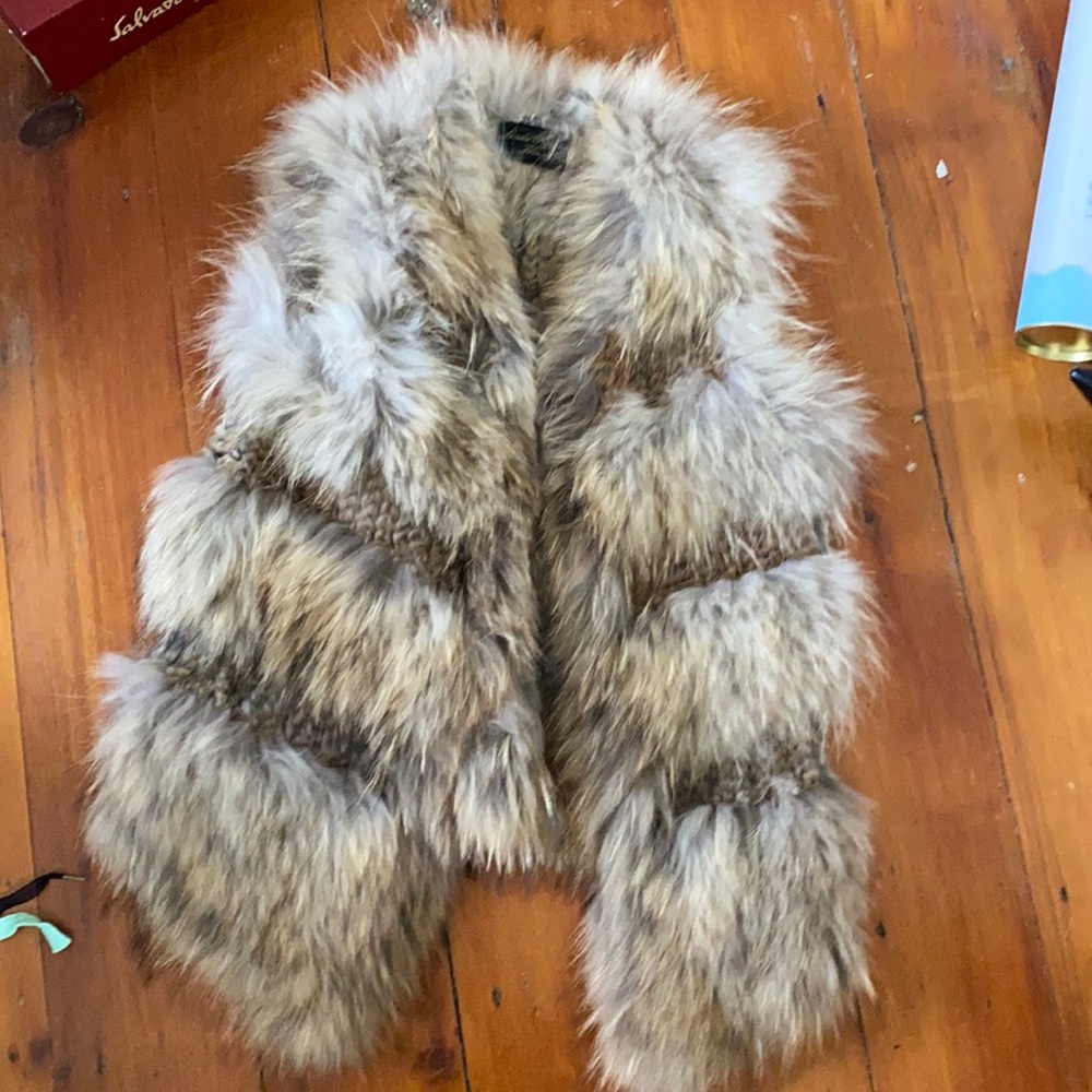 Fox vest- authentic fox vest